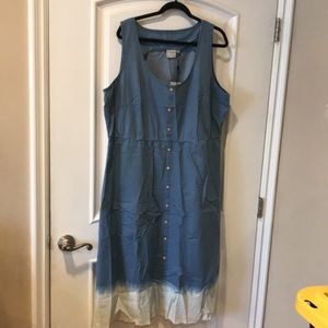 Junarose Button up denim dress size US 16